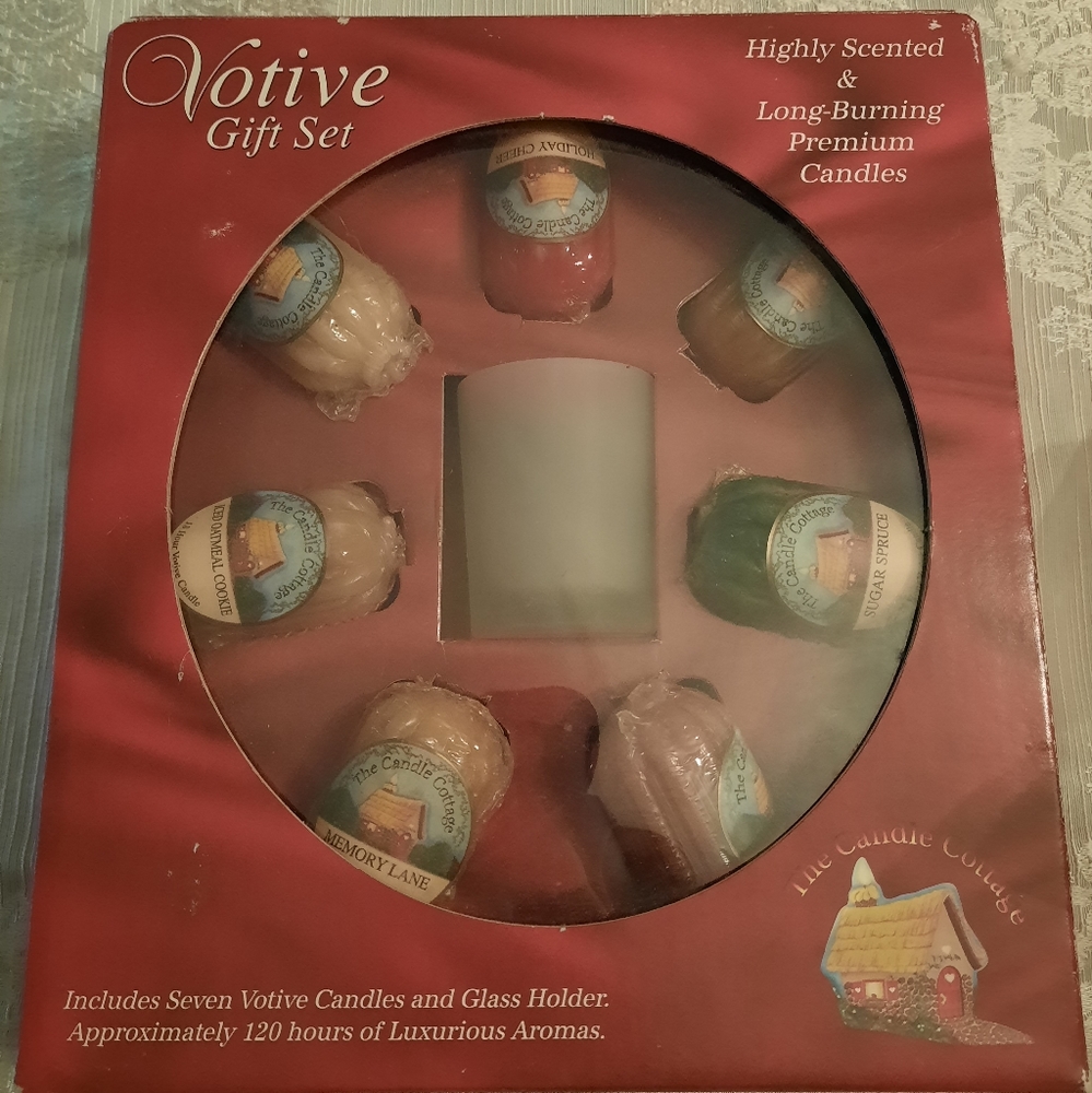 The Candle Cottage Votive Gift Set